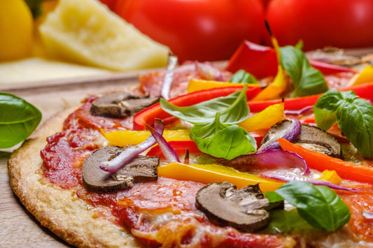 Keto Cauliflower Crust Pizza