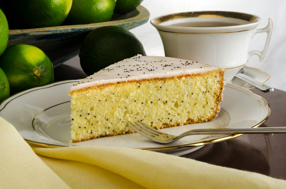 Keto Lemon Poppy Seed Cake
