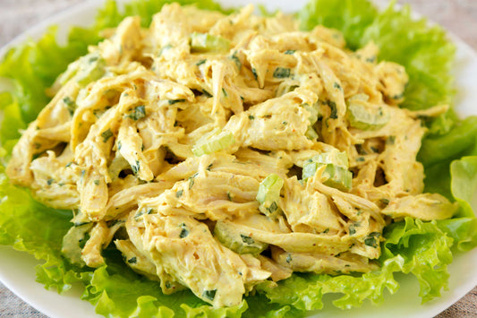 Keto Curry Chicken Salad